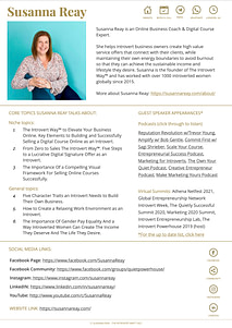 Speaker One Sheet Susanna Reay