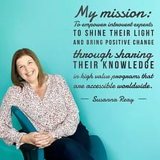 Susanna Reay The Introvert Way® Mission
