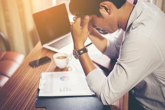stressed woman